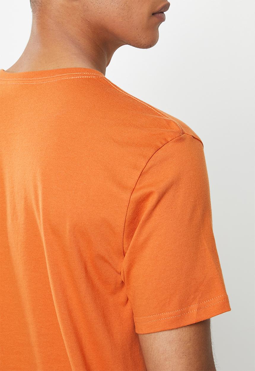 RVCA - Small RVCA short sleeve tee - burnt orange