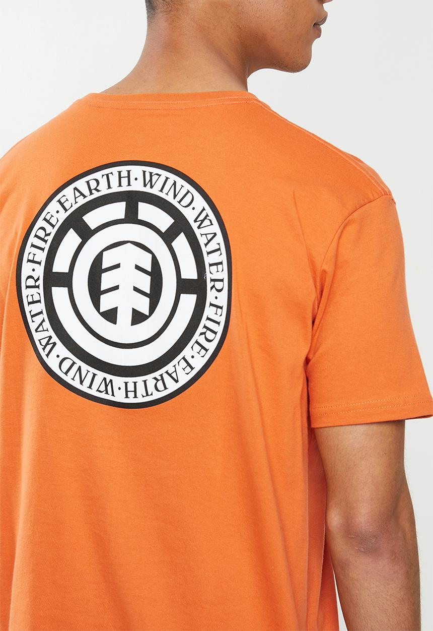 Element - Seal back short sleeve tee - orange