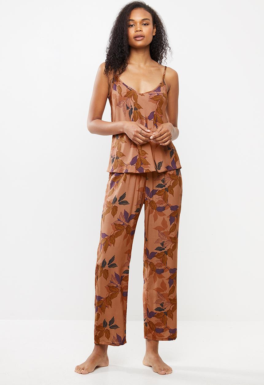 Superbalist - Sleep cami & pants set - multi