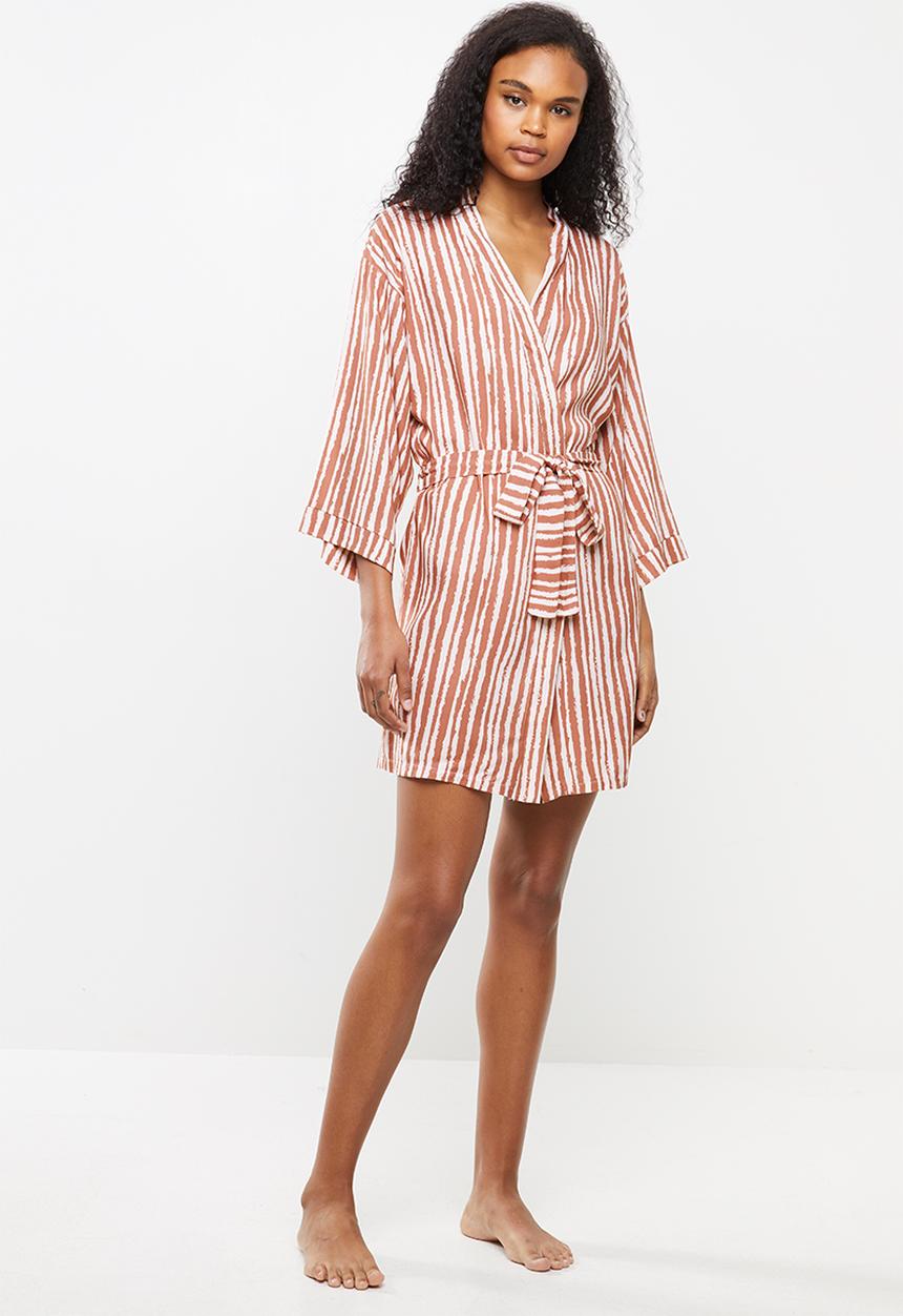 Superbalist - Short robe - pink & rust