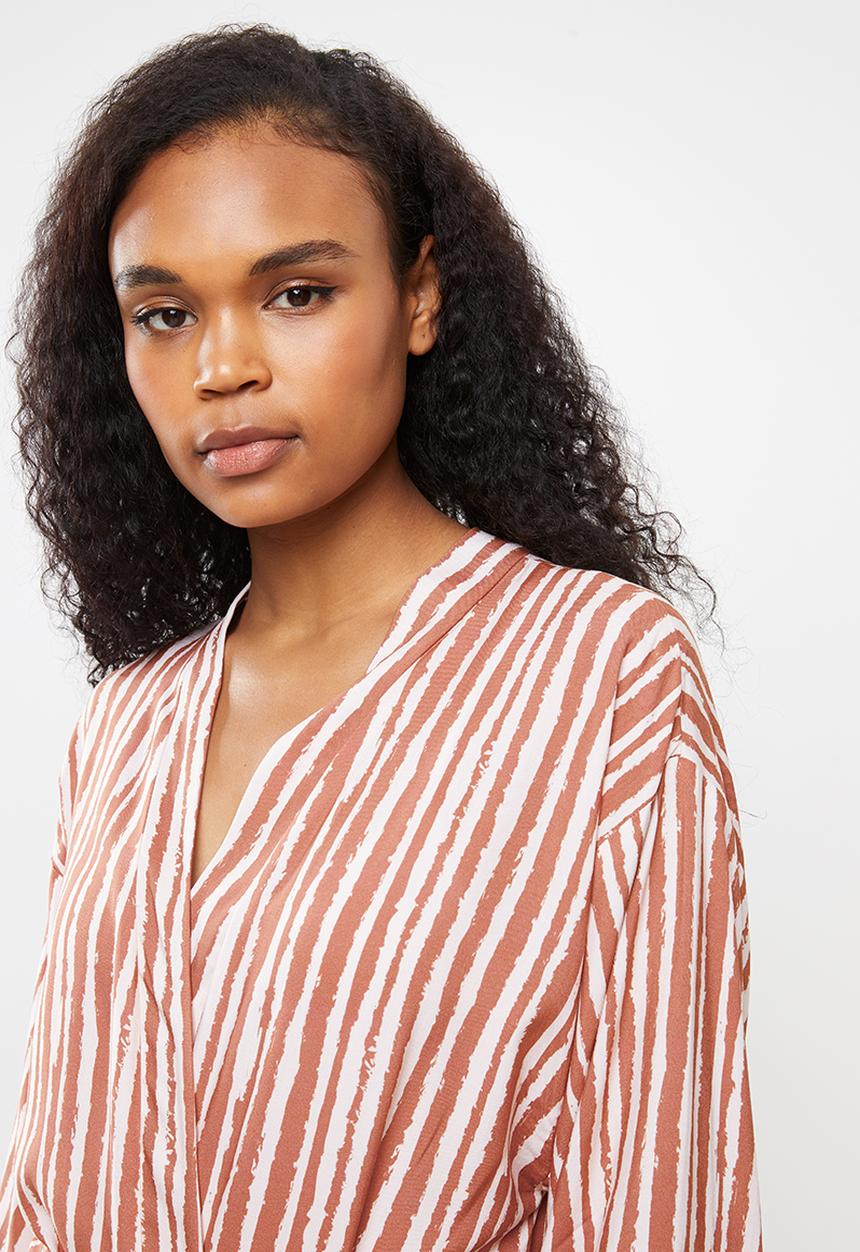 Superbalist - Short robe - pink & rust