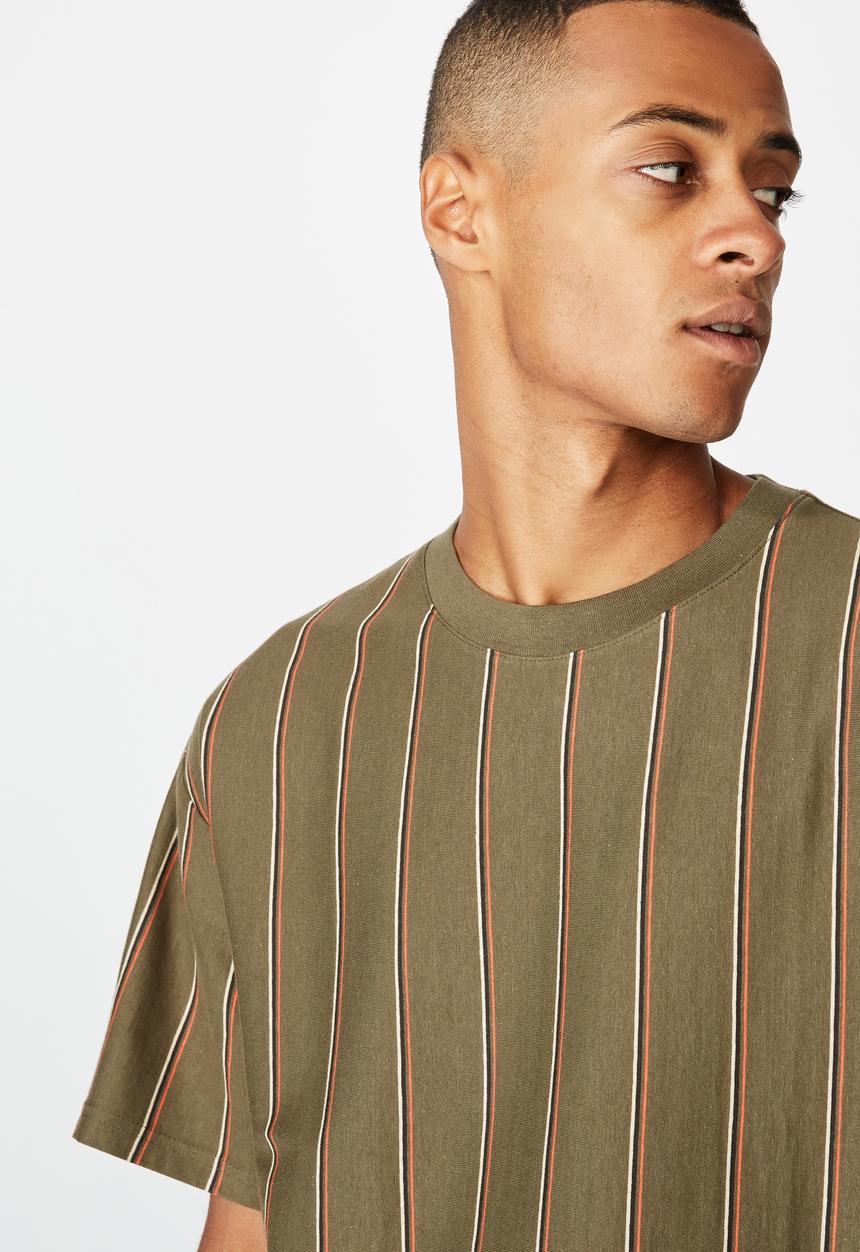 Cotton On - Downtown loose fit tee - khaki
