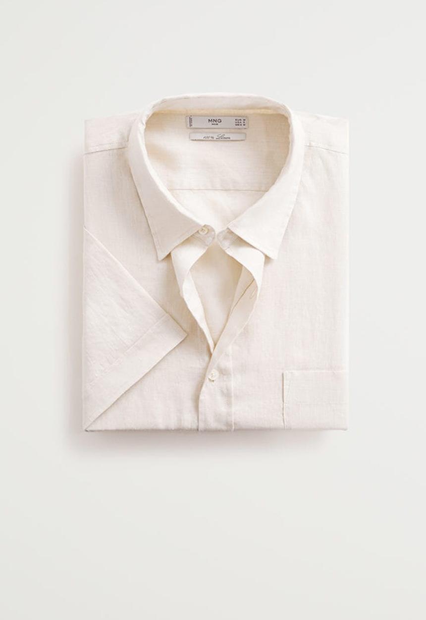 MANGO - Ants shirt - beige