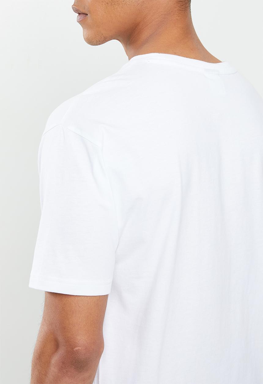 New Balance  - New Balance  athletics podium tee - white
