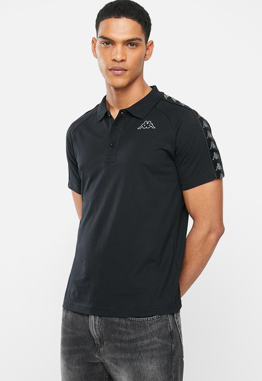 KAPPA - Banda estrel polo - black