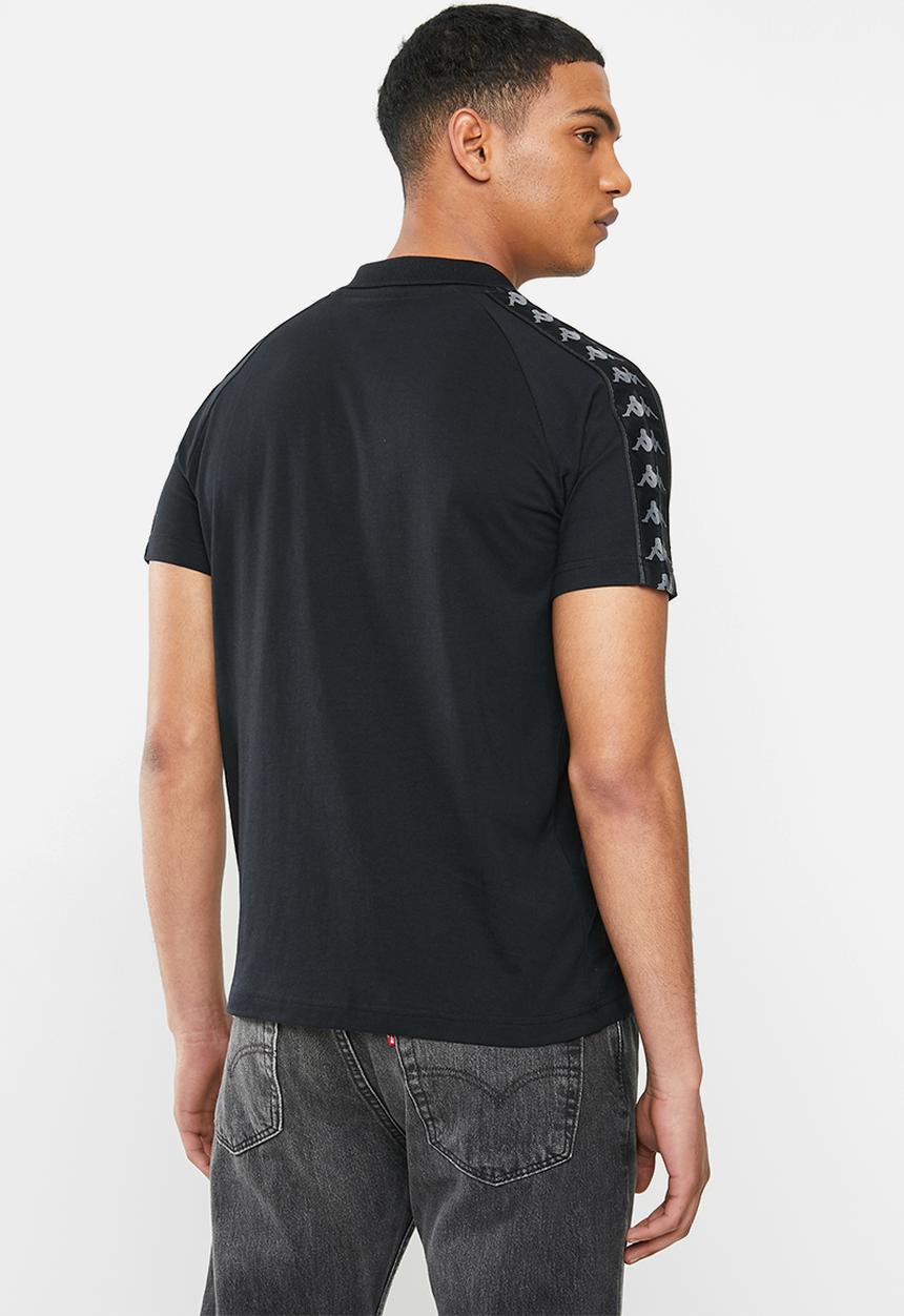 KAPPA - Banda estrel polo - black