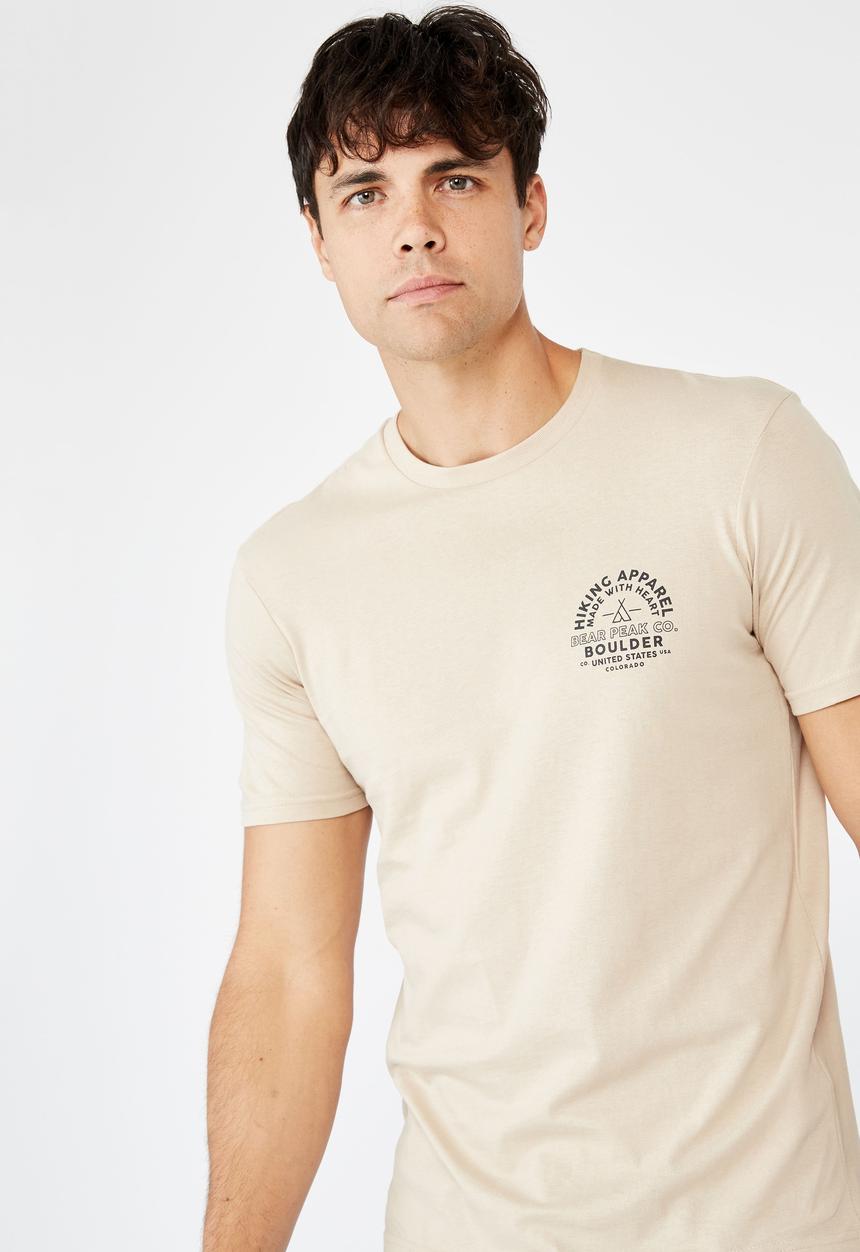 Cotton On - Tbar souvenir T-shirt - pearl