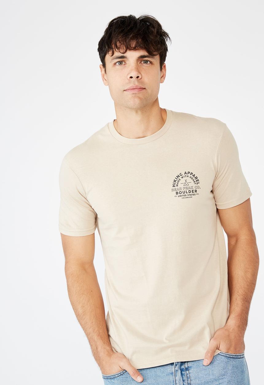 Cotton On - Tbar souvenir T-shirt - pearl