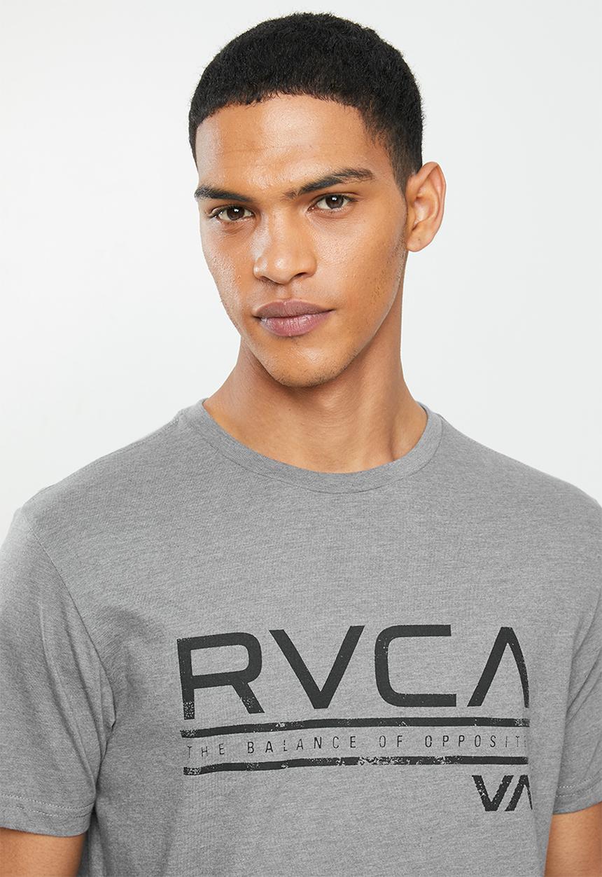 RVCA - Distress short sleeve tee - grey 