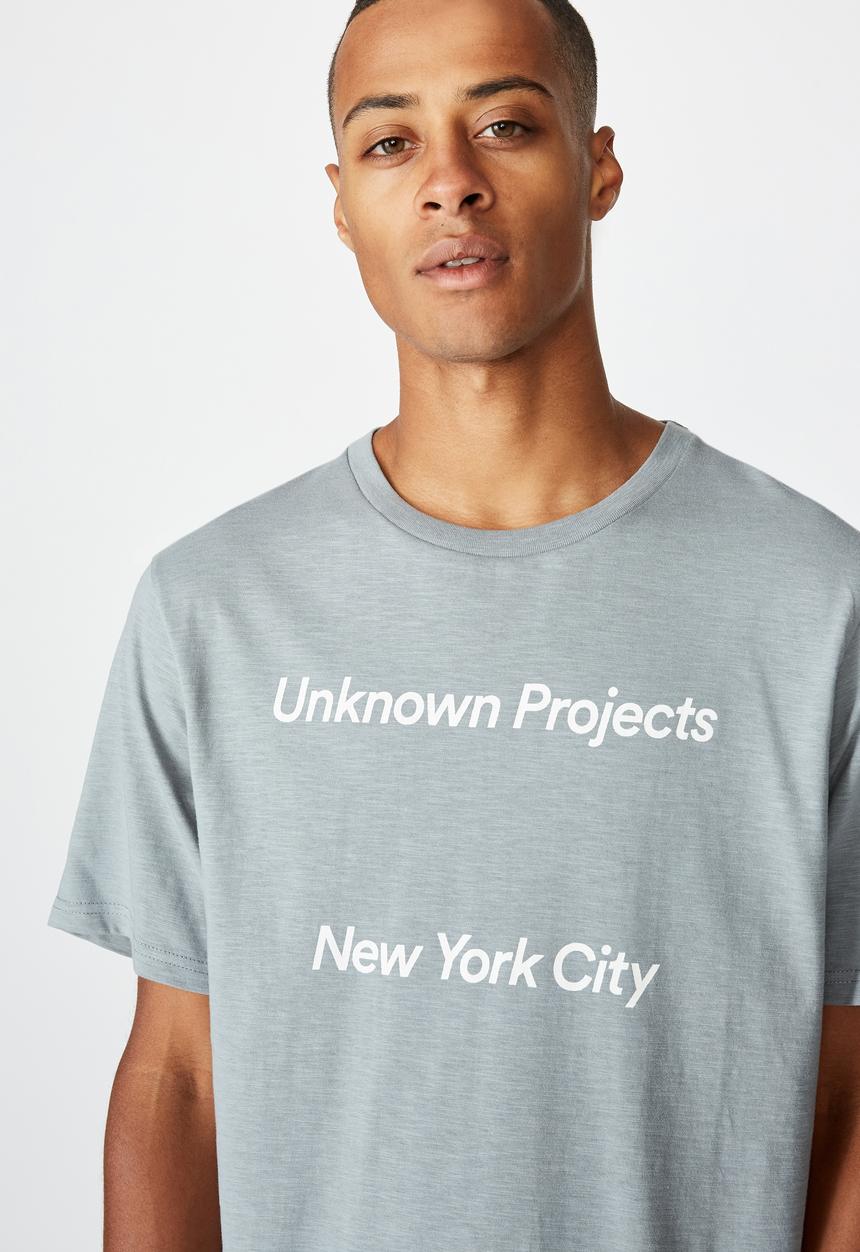 Cotton On - Tbar urban T-shirt - grey 