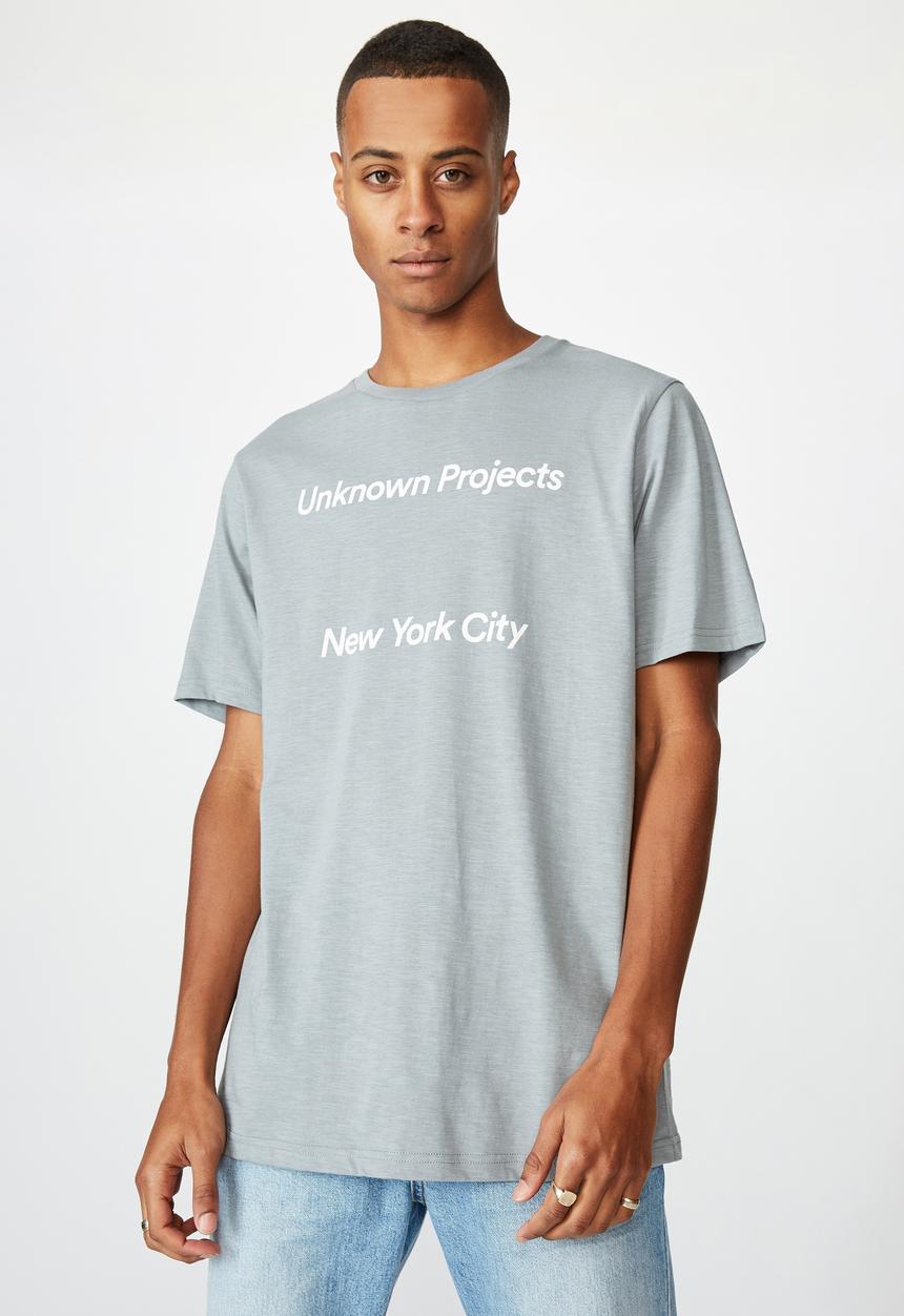 Cotton On - Tbar urban T-shirt - grey 