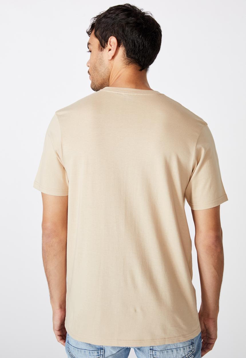 Cotton On - Tbar urban T-shirt - stone
