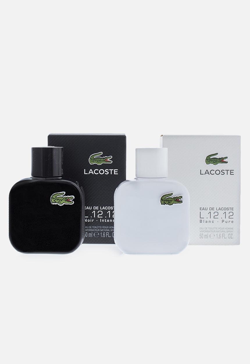 DNU-Lacoste - Lacoste 12.12 Blanc & Noir 50ml Edt Duo (Parallel Import)