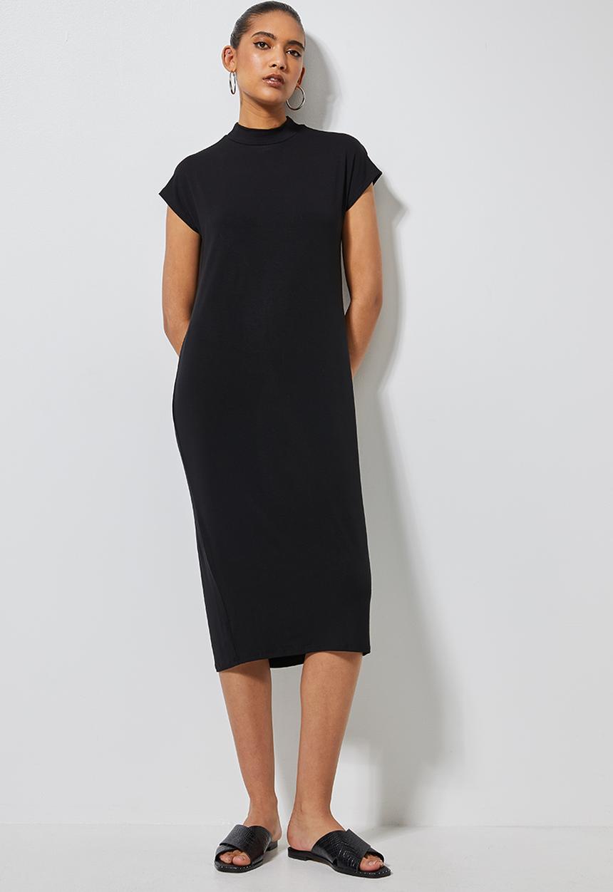 Superbalist - Easy fit dress - black