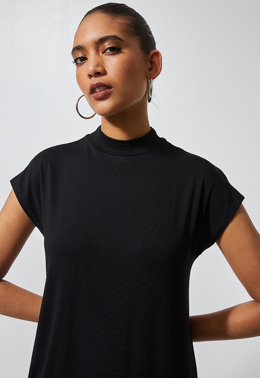 Superbalist - Easy fit dress - black
