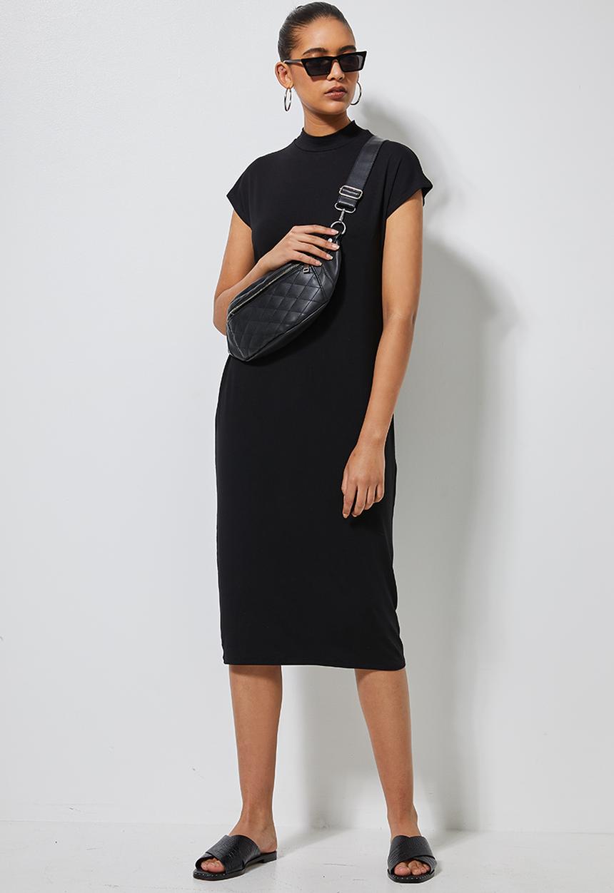 Superbalist - Easy fit dress - black