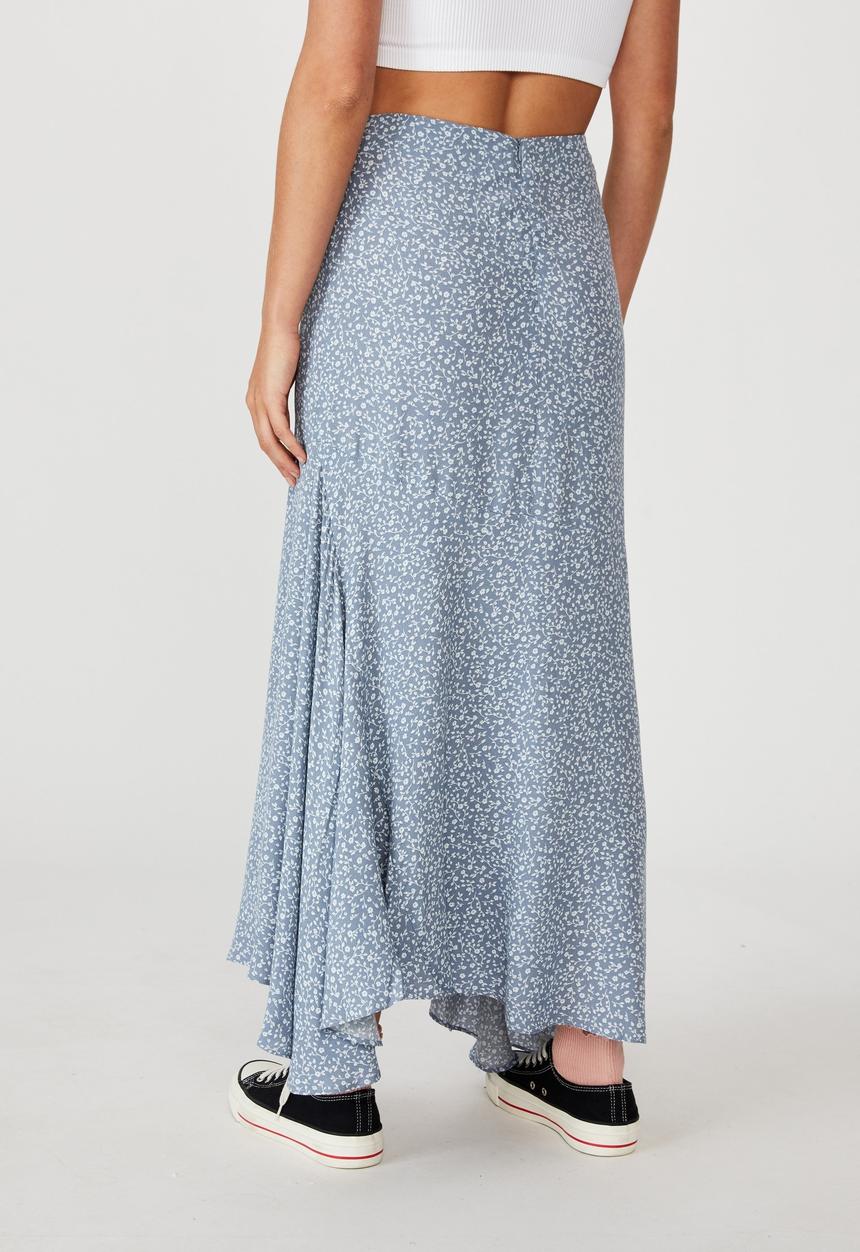 Cotton On - Tahli midi skirt - ingrid ditsy flintstone