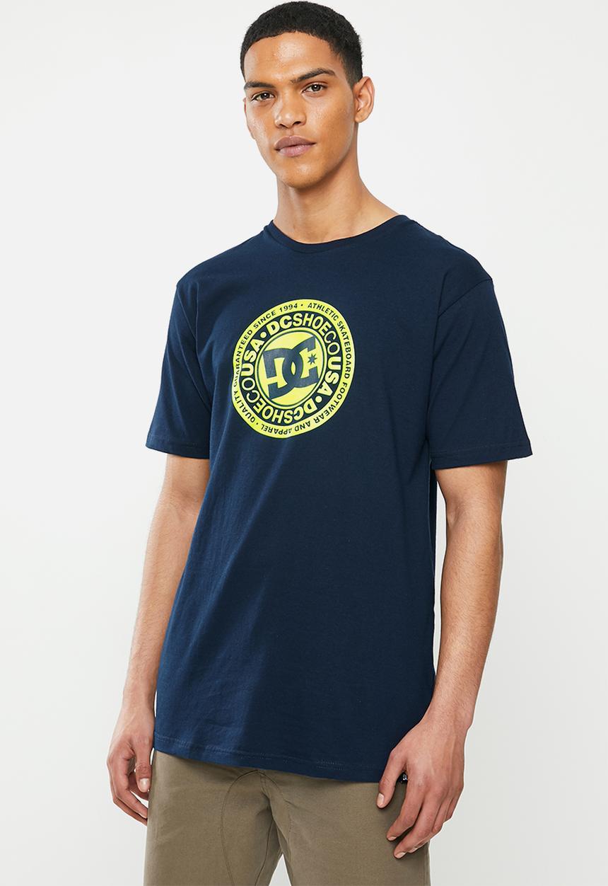 DC - Circle star short sleeve T-shirt - navy