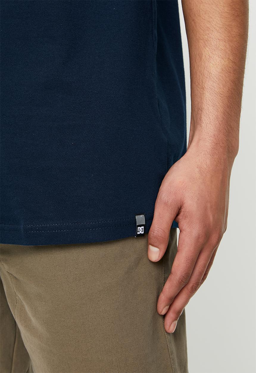 DC - Circle star short sleeve T-shirt - navy