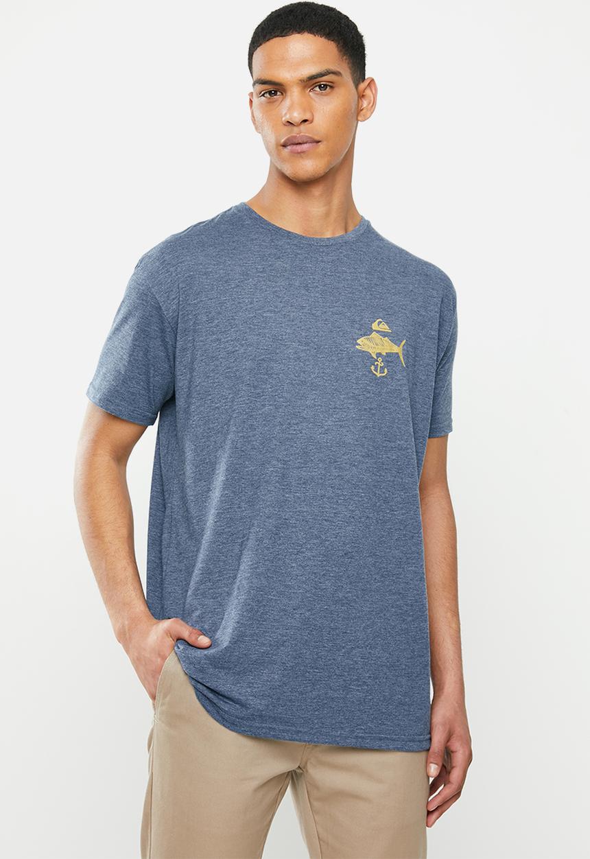 Quiksilver - Moonlit ocean short sleeve tee - blue 