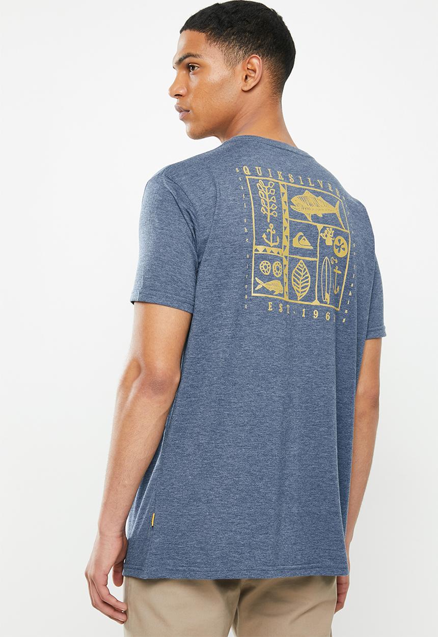 Quiksilver - Moonlit ocean short sleeve tee - blue 