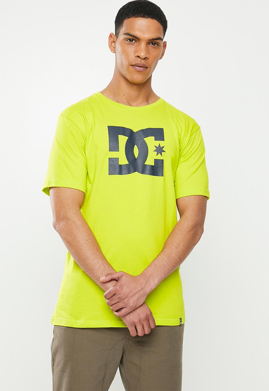 DC - Star short sleeve T-shirt - yellow