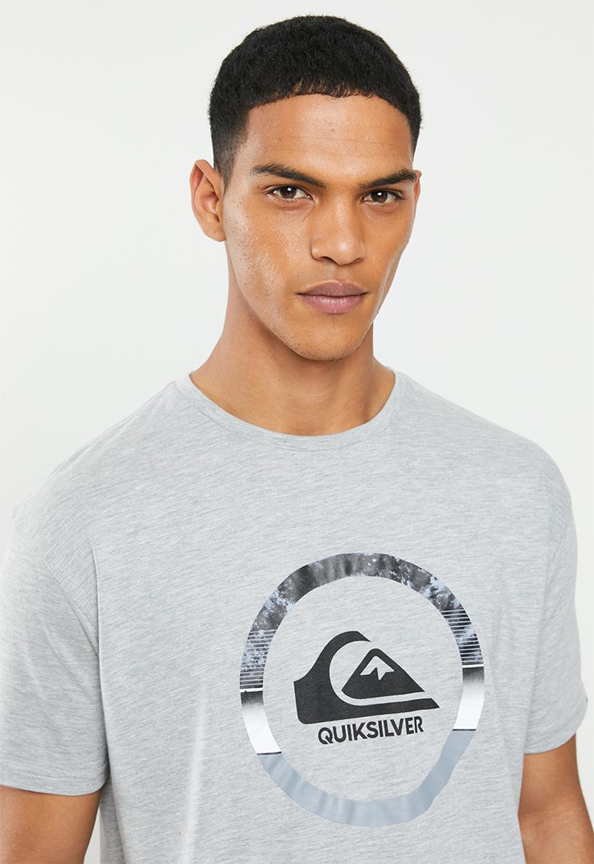 Quiksilver - Snake dream short sleeve T-shirt - grey