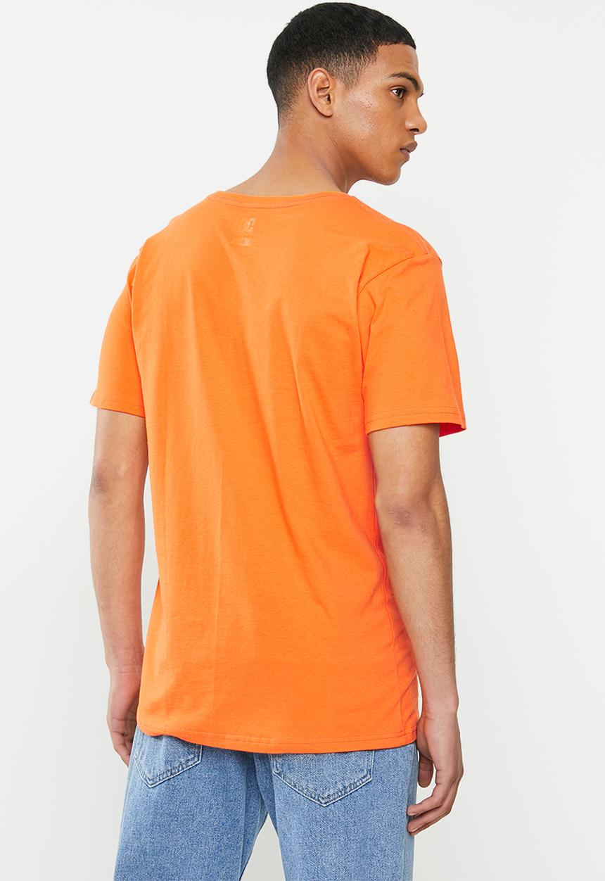 DC - Star short sleeve T-shirt - orange