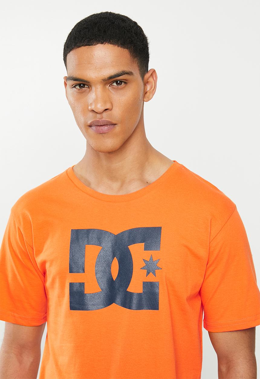 DC - Star short sleeve T-shirt - orange