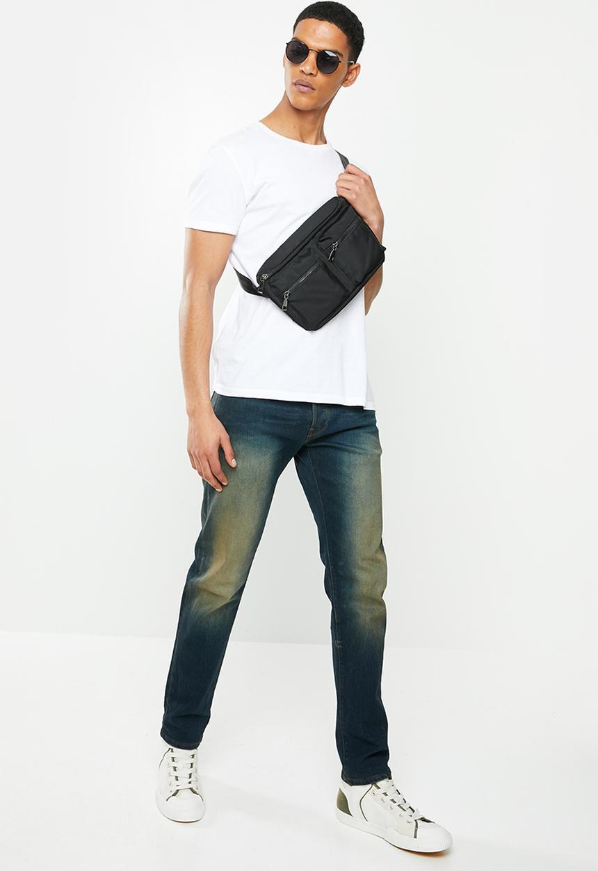 G-STAR - 3301 Slim-elto pure stretch denim - antic blight green