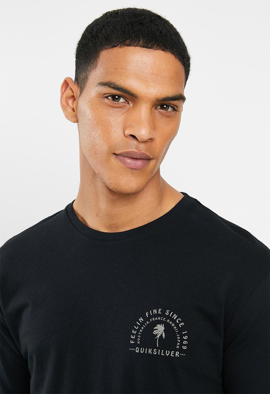 Quiksilver - Blind alley long sleeve tee - black