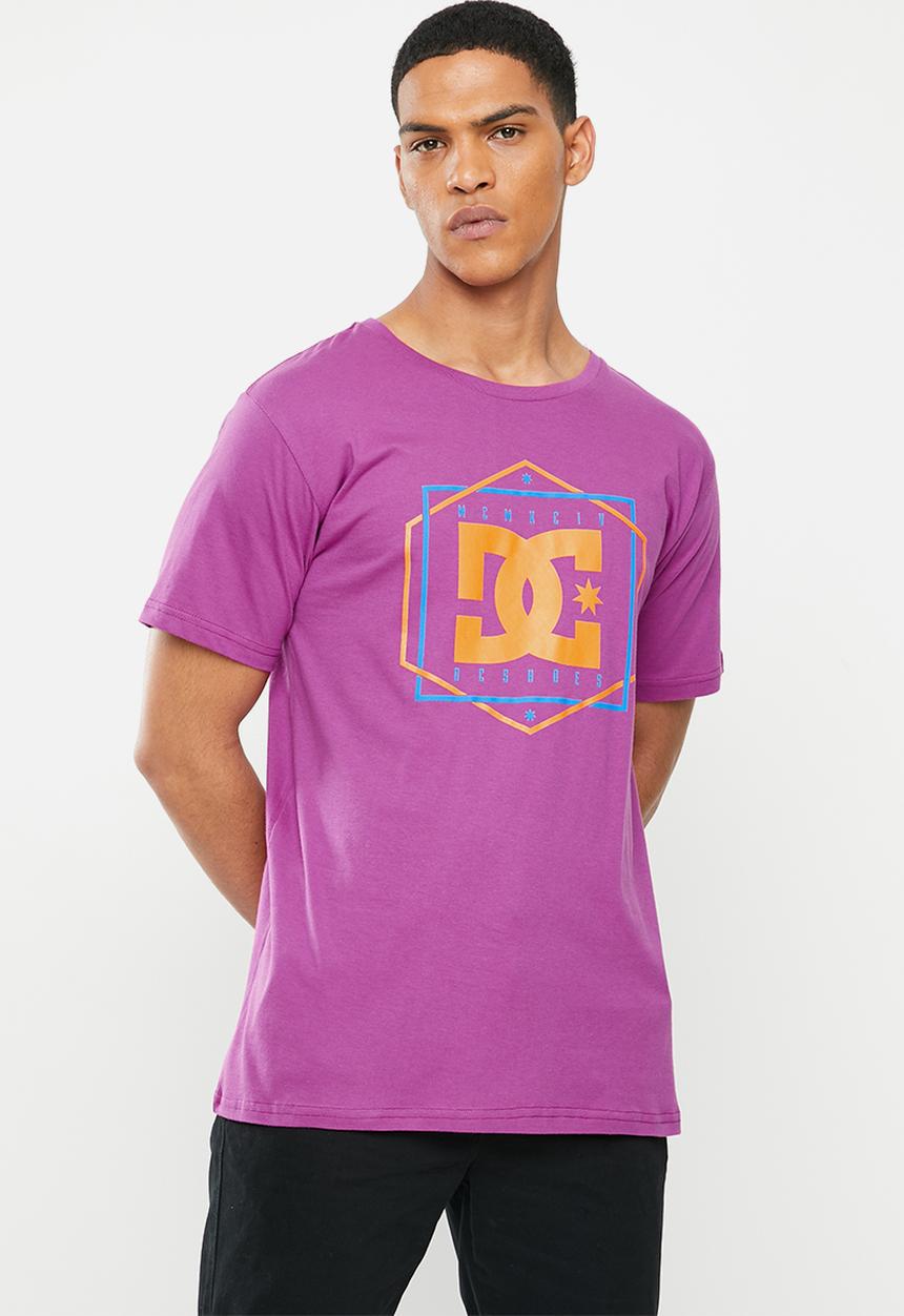 DC - Super dc short sleeve T-shirt - purple
