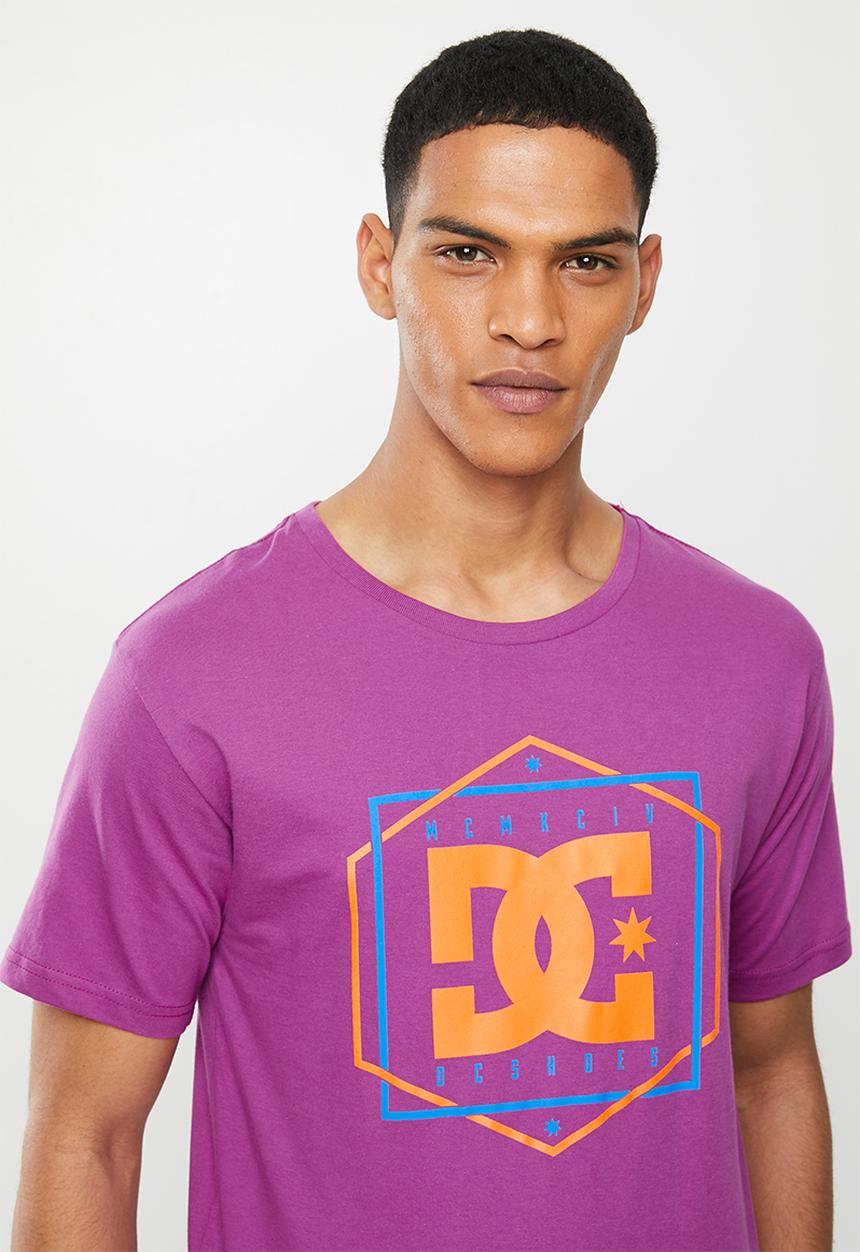 DC - Super dc short sleeve T-shirt - purple