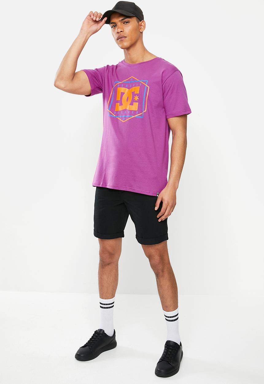 DC - Super dc short sleeve T-shirt - purple