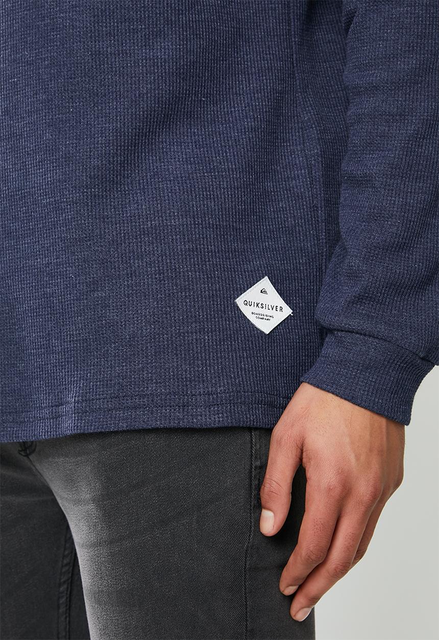 Quiksilver - Waffle long sleeve T-shirt - navy 
