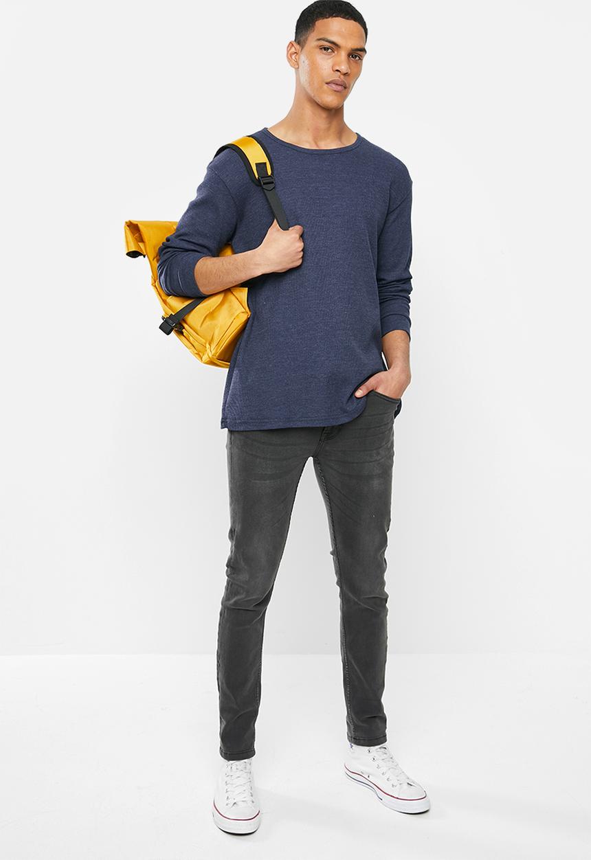 Quiksilver - Waffle long sleeve T-shirt - navy 