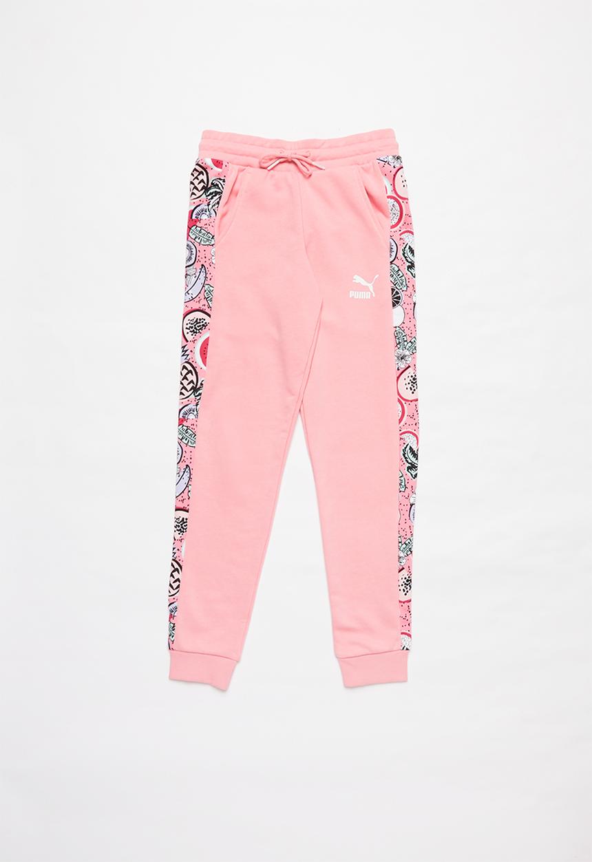 PUMA - Classics fruit sweat pants g peony - pink 