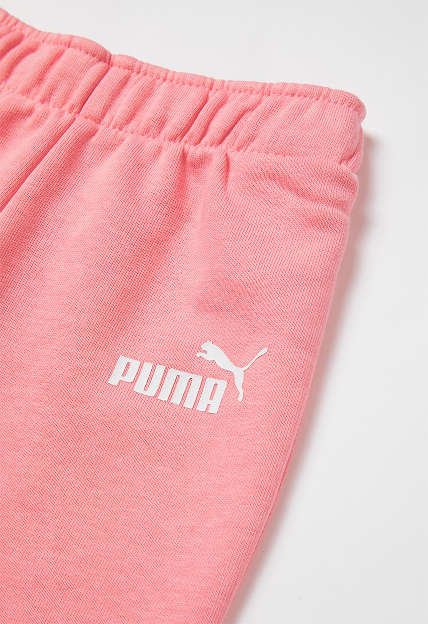 PUMA - Minicats amplified jogger set - pink & white