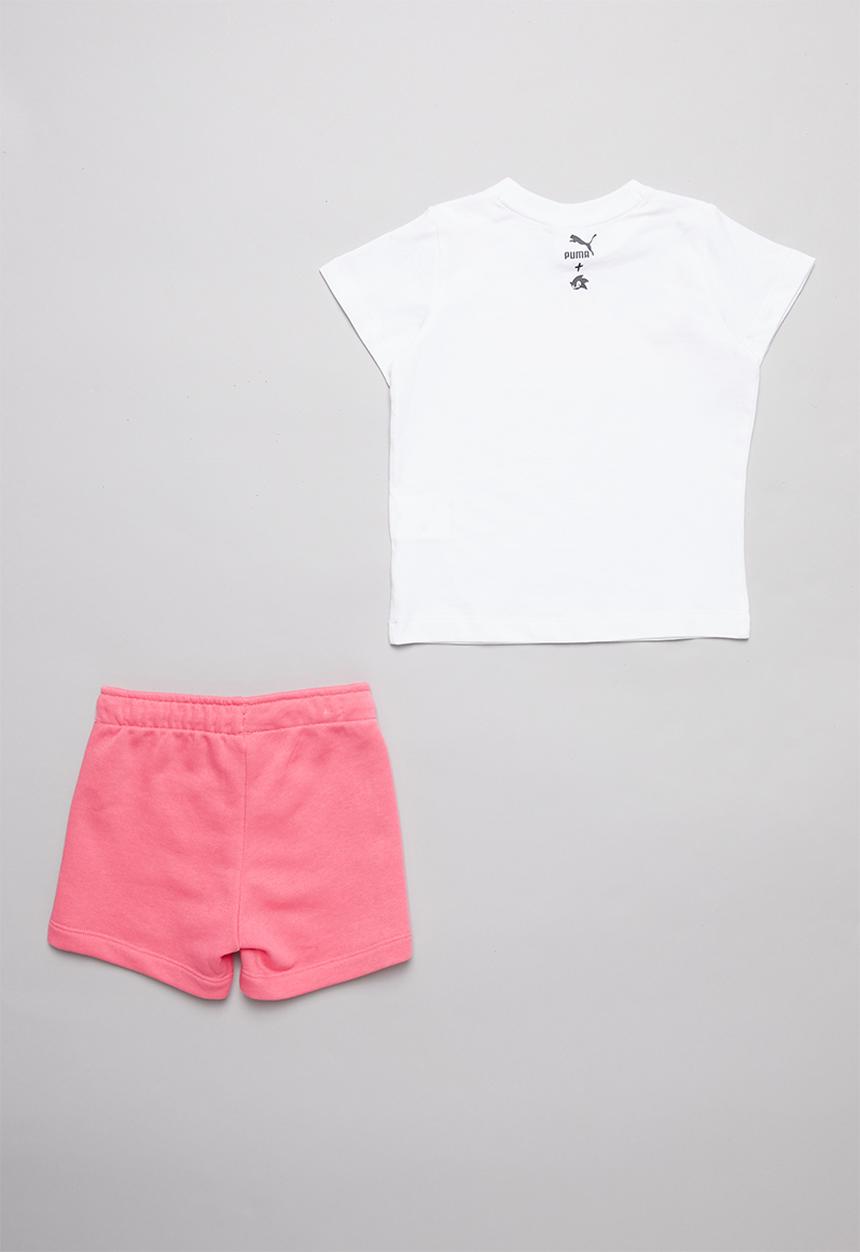 PUMA - Puma x sega baby set - white & pink