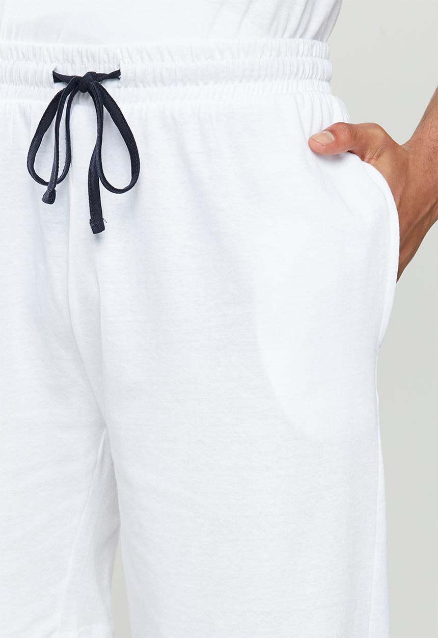 Brave Soul - Fluorite sleepwear - white & navy