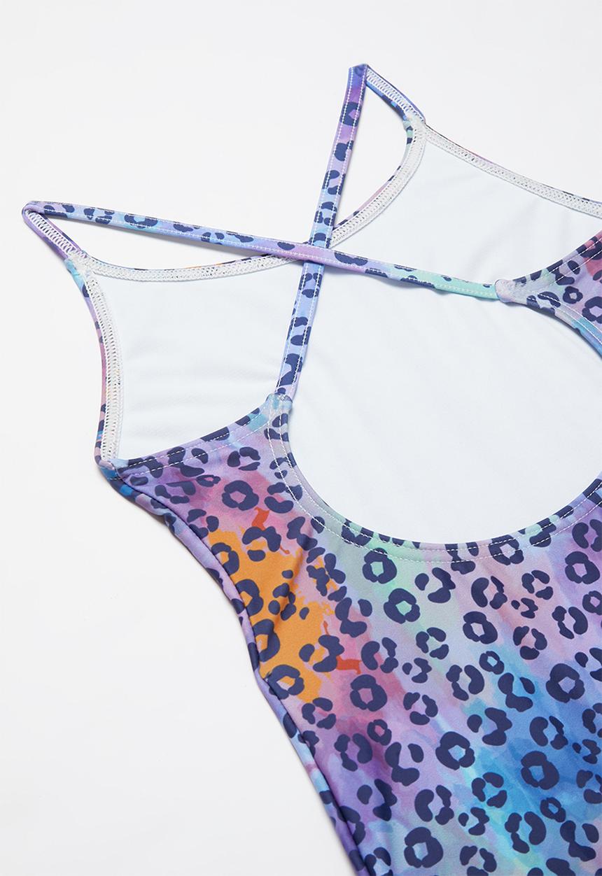 Rebel Republic - Animal print one piece swimsuit - multi