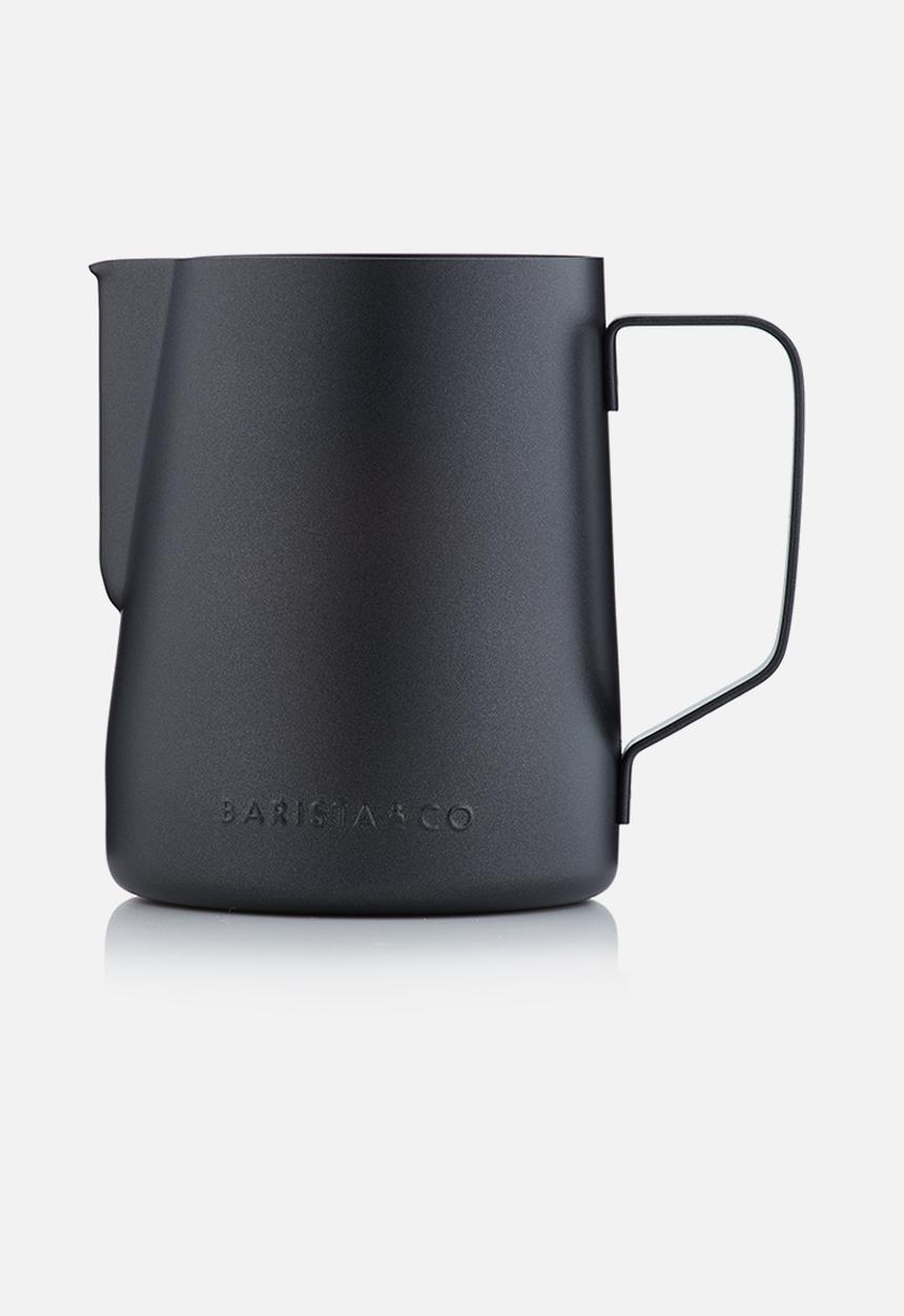 Barista & Co - Core Stainless Steel Milk Jug 420ml - Black Pearl
