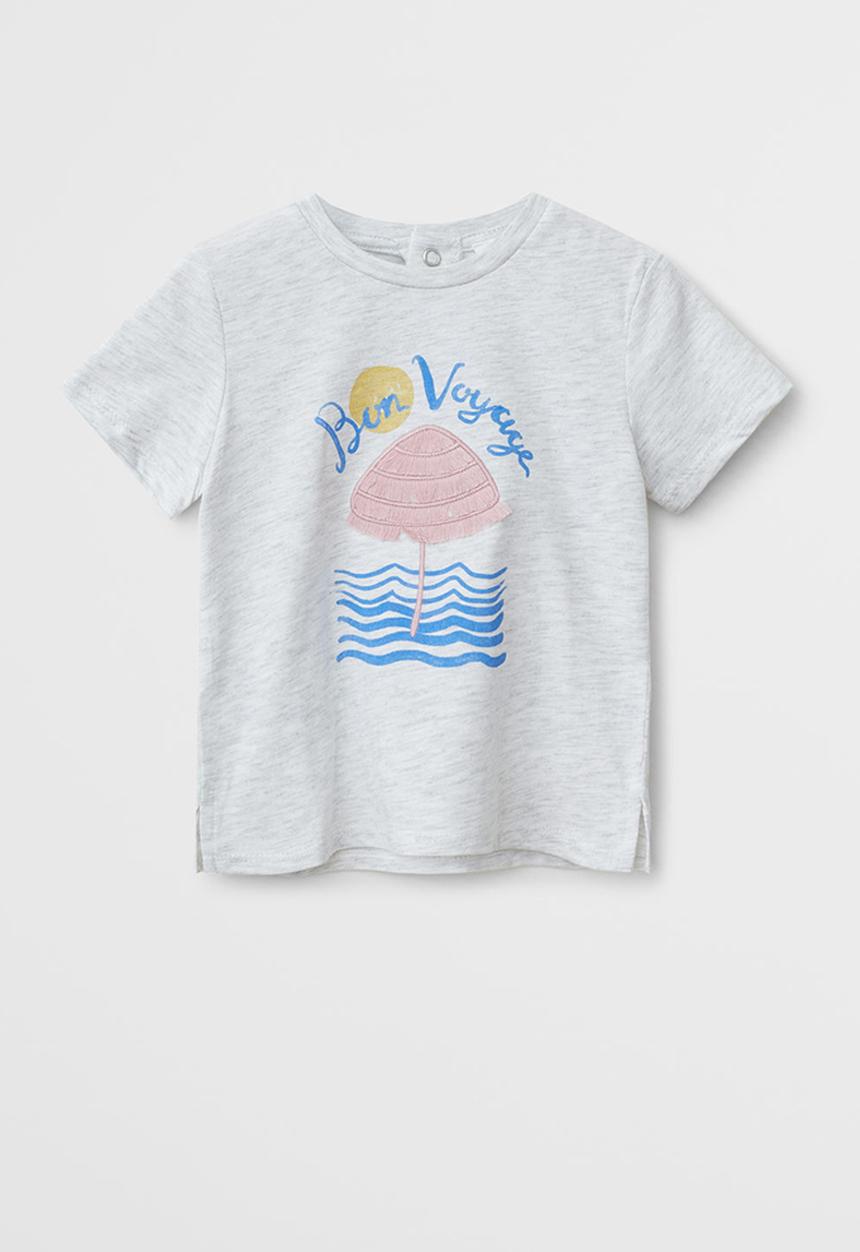 MANGO - Voyage T-shirt - light grey