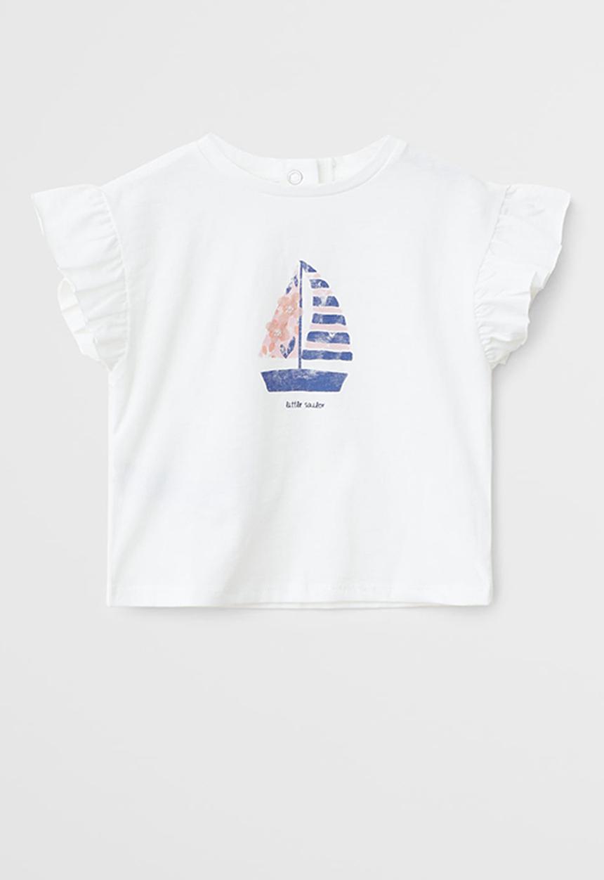 MANGO - Barco T-shirt - white