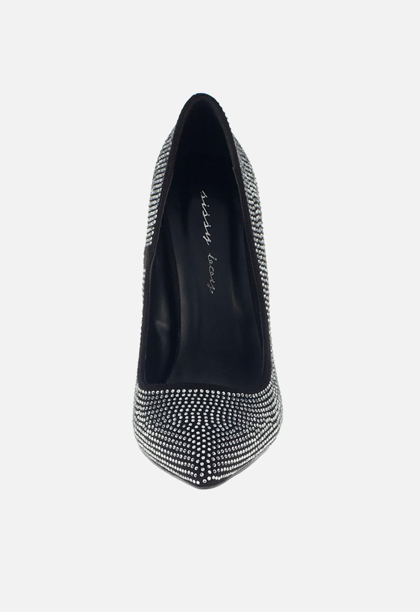 SISSY BOY - Point of interest all over bling court  - black