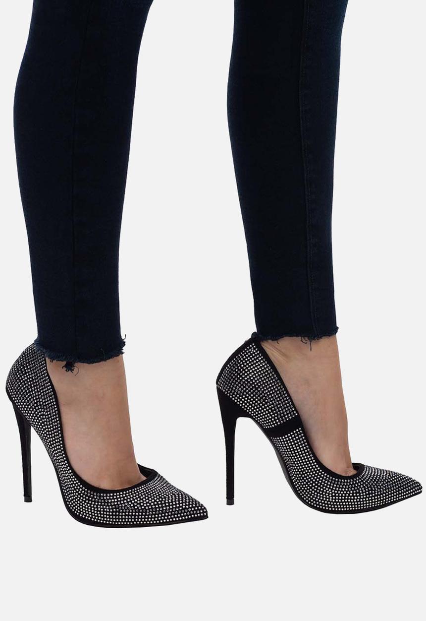 SISSY BOY - Point of interest all over bling court  - black