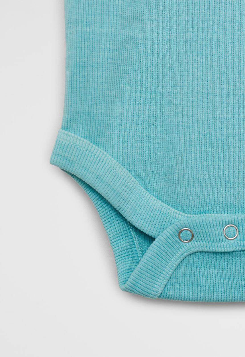 MANGO - Body claudia - turquoise