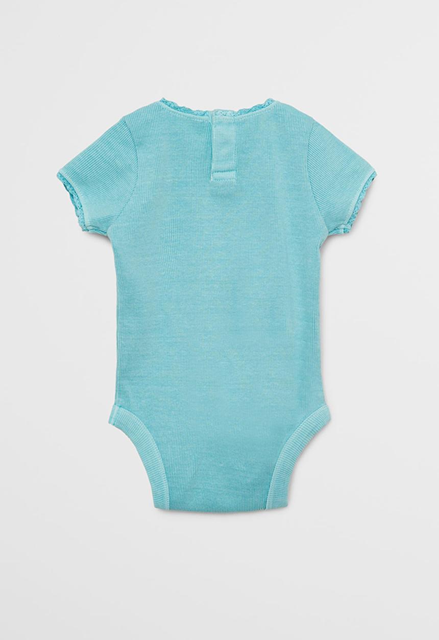 MANGO - Body claudia - turquoise