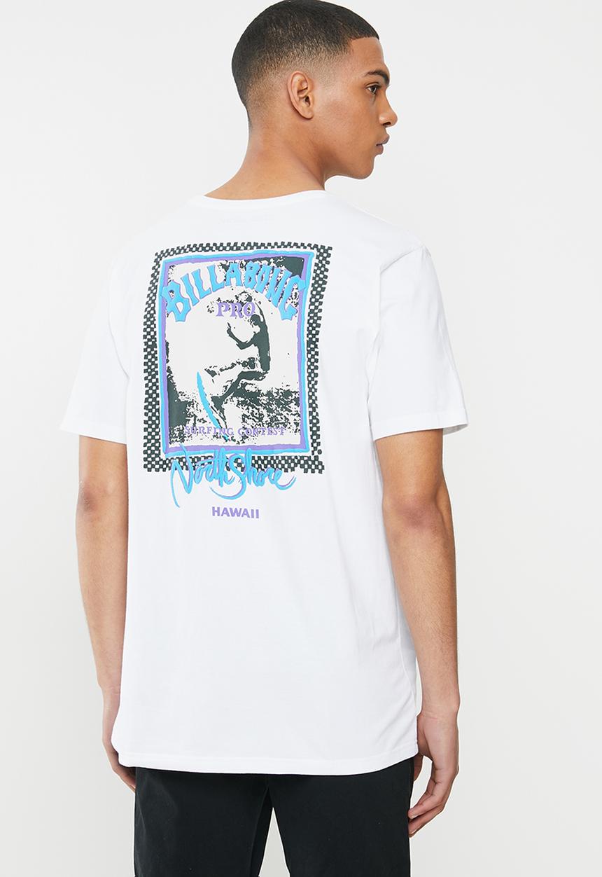 Billabong  - Vintage photo short sleeve tee - white