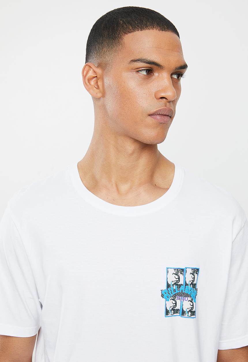Billabong  - Vintage photo short sleeve tee - white